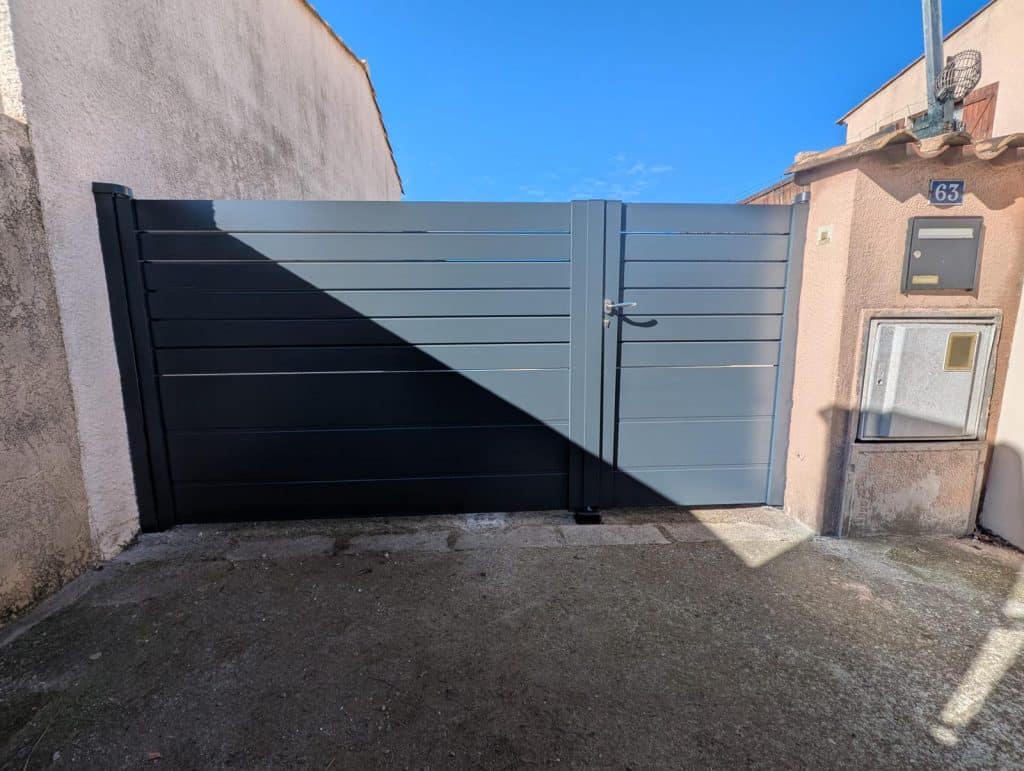 Portail vue extérieure