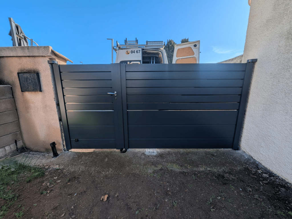 Portail vue intérieure