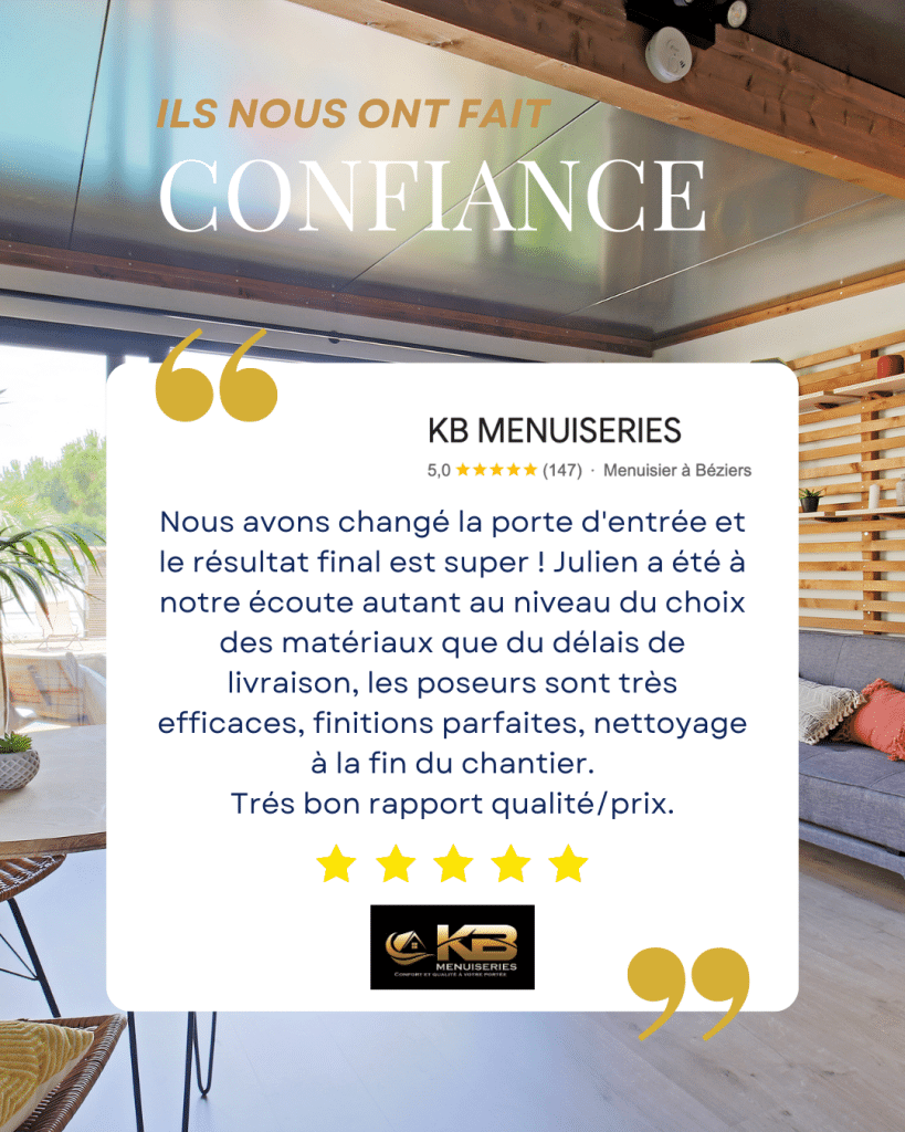 Avis - 5 étoiles KB