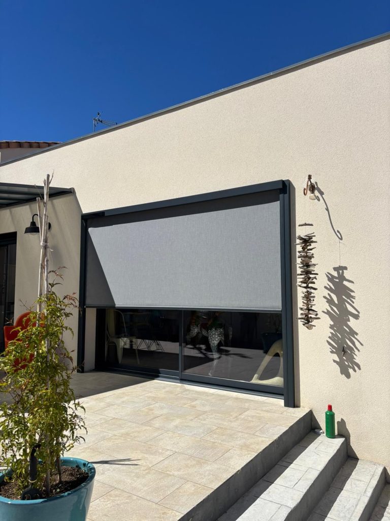 Store screen sur baie
